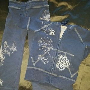 darling rl jogging suit