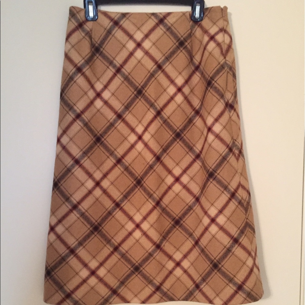 Eddie Bauer wool skirt