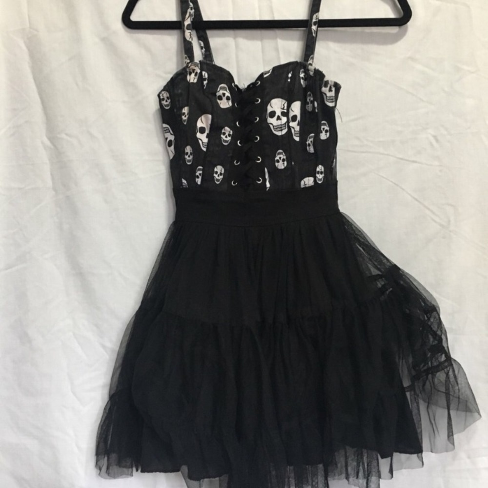 Royal Bone corset skull dress