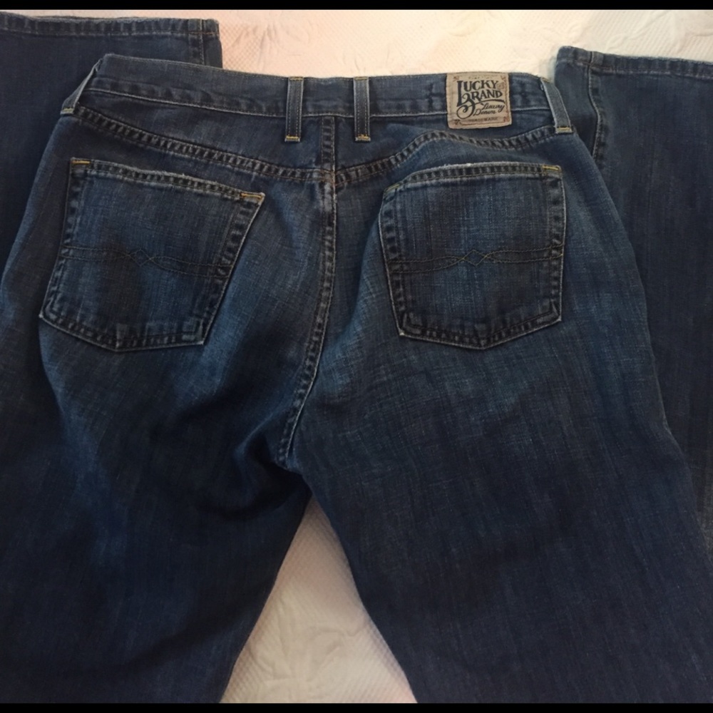 Lucky brand ladies jeans size 8 inseam 29