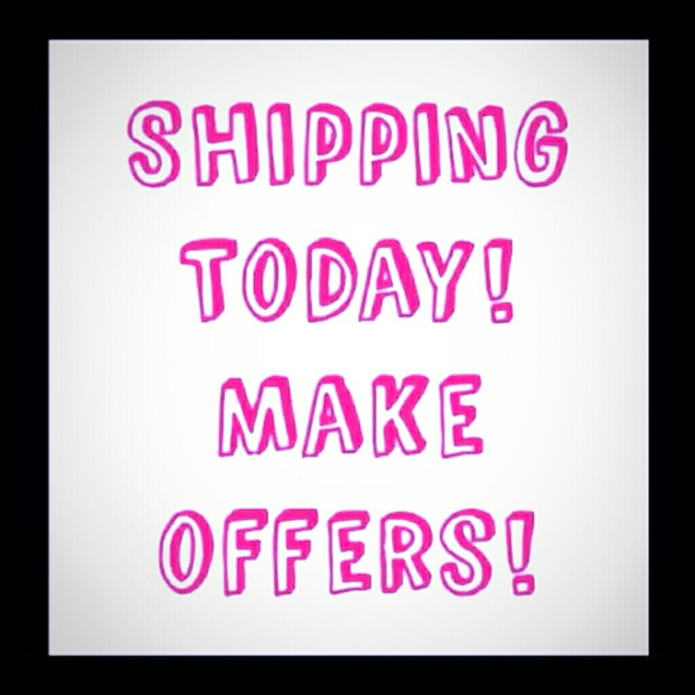 Shipping items in two hours! Make an offer!