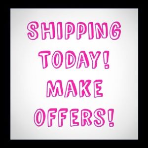 Shipping items in two hours! Make an offer!