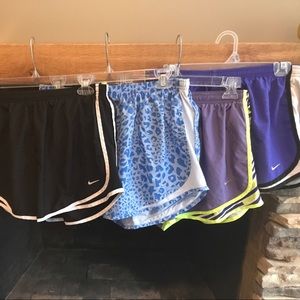 Nike Tempo Shorts. Size XL. 4 pairs