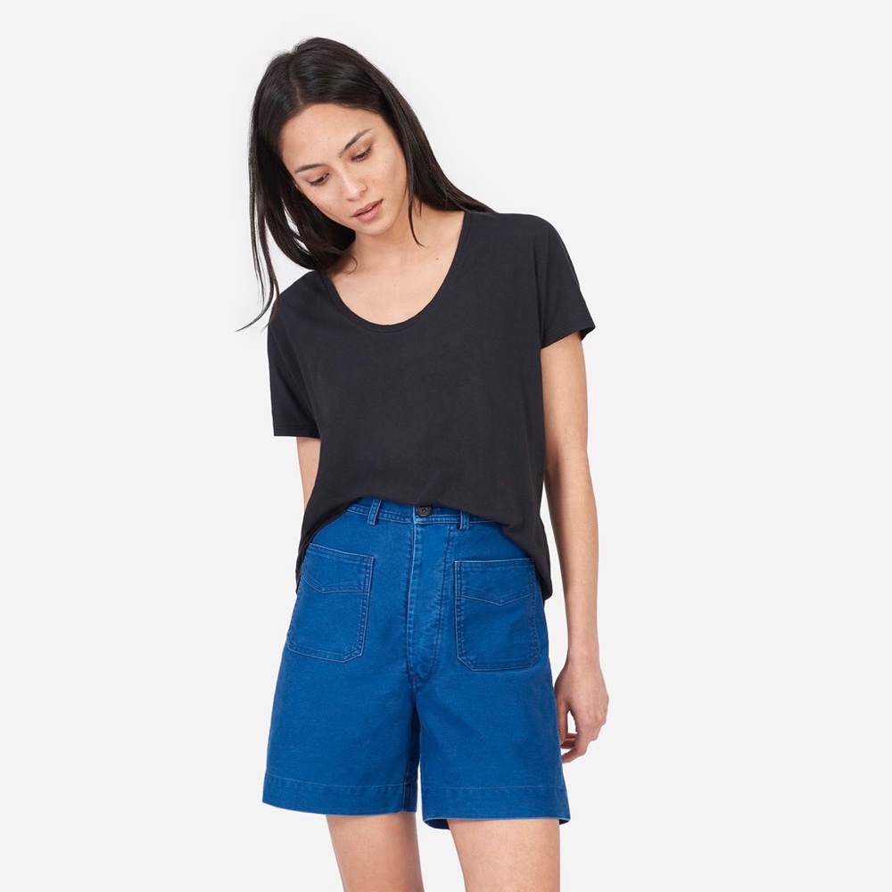 Everlane cotton u-neck