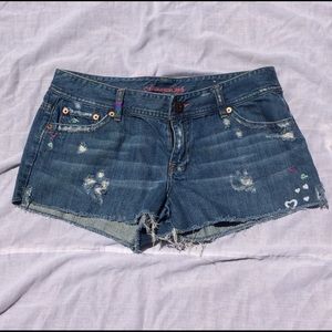 American Eagle jean shorts