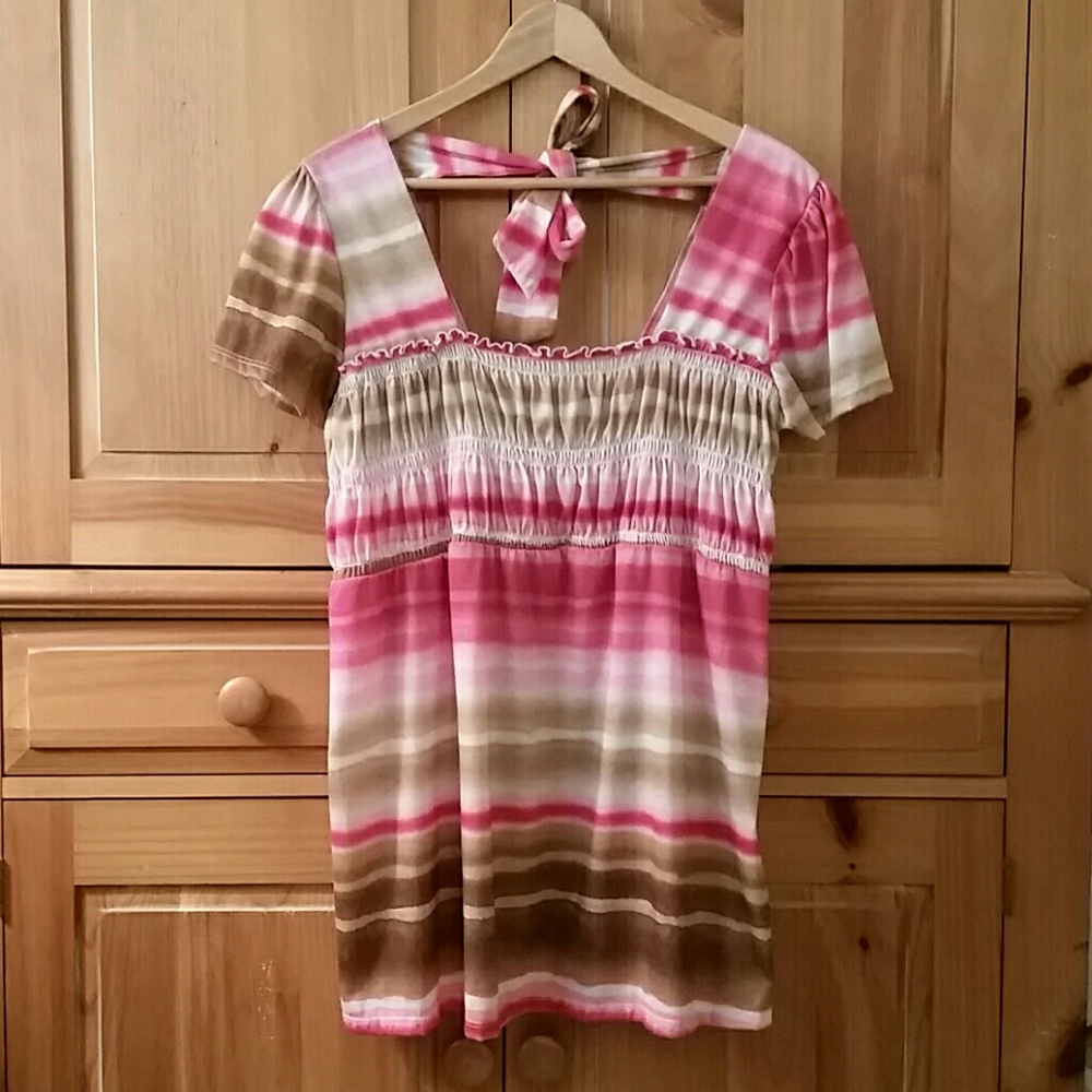 L.A. Blues Womens Short Sleeve Top Size 18/20
