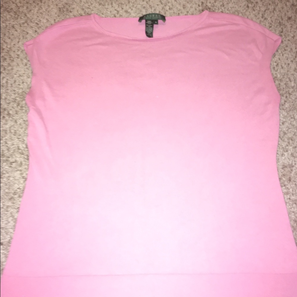 Ralph Lauren Pink Blouse M