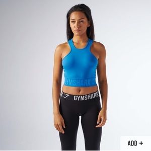 Gymshark Serene Sports Crop Top Blueberry