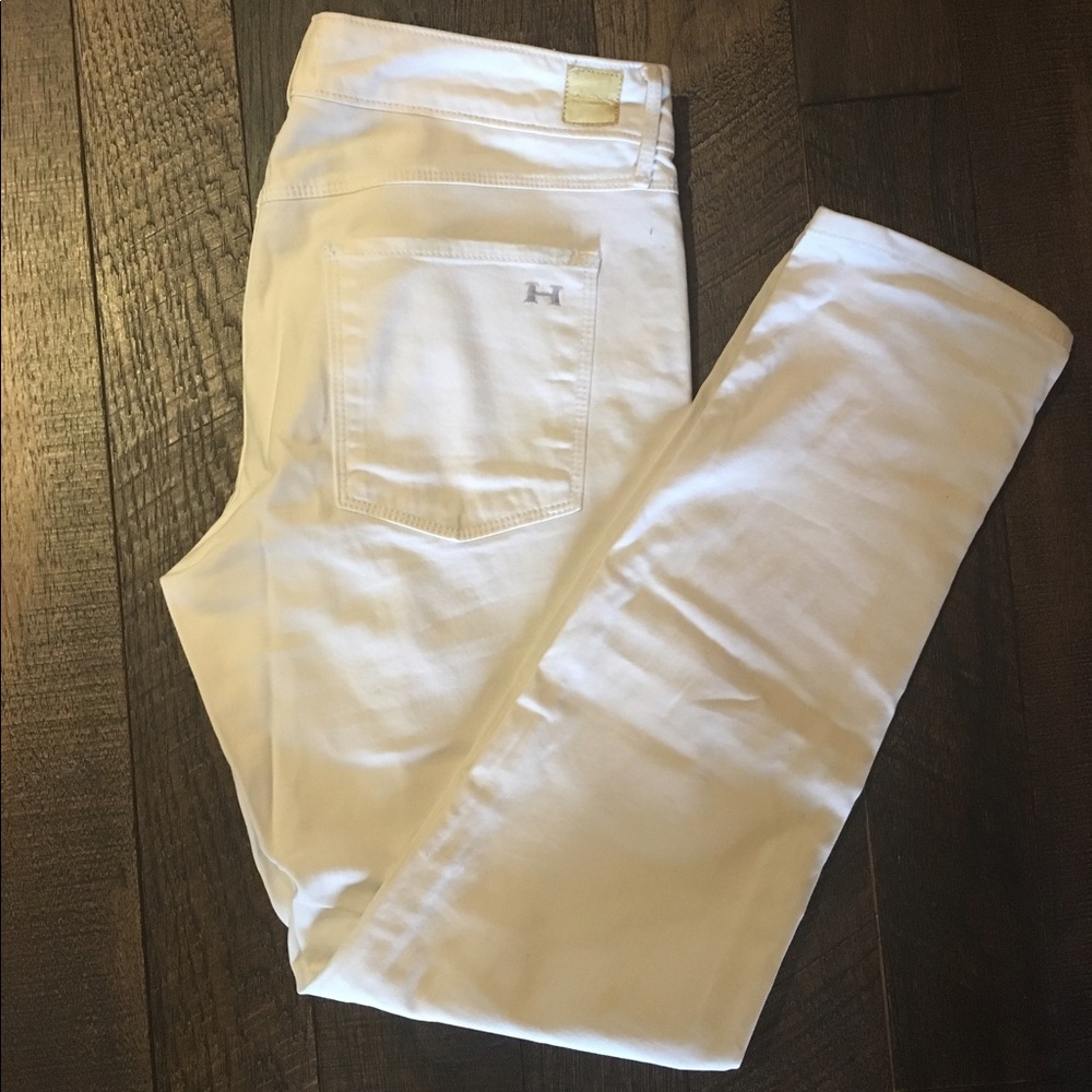 Habitual white Aaron Rolled Skinny jean