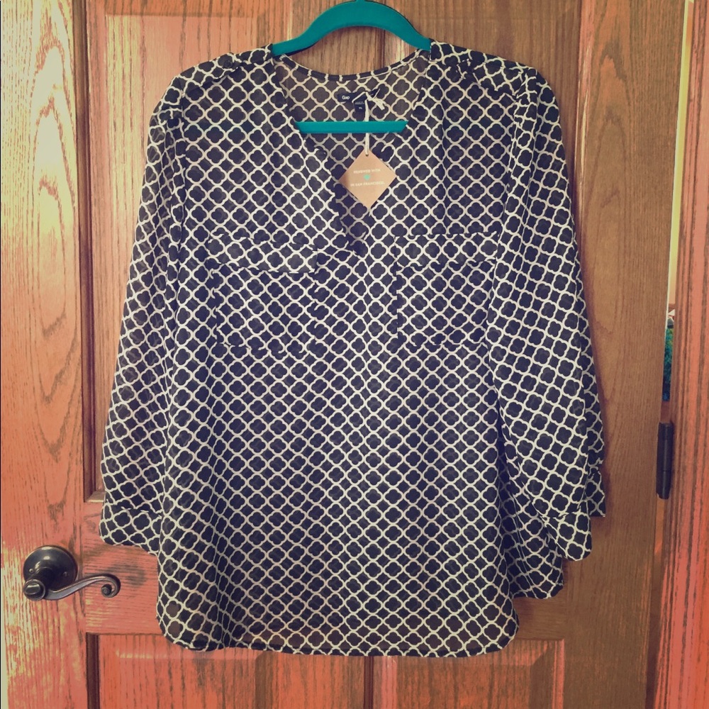Gap chiffon tunic