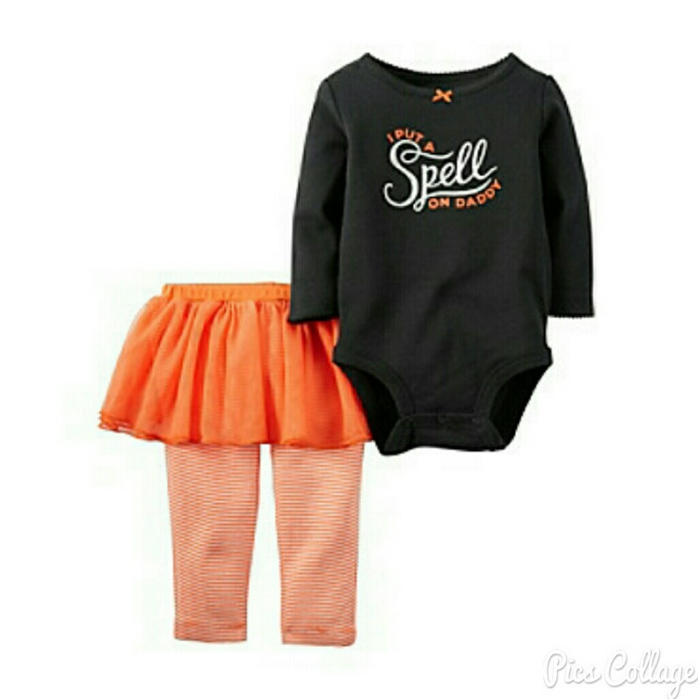 Carter's 2Pc Spell On Daddy Tutu Legging - NWT