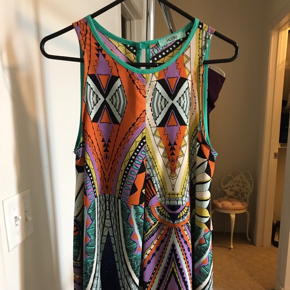 Bold Print Sundress