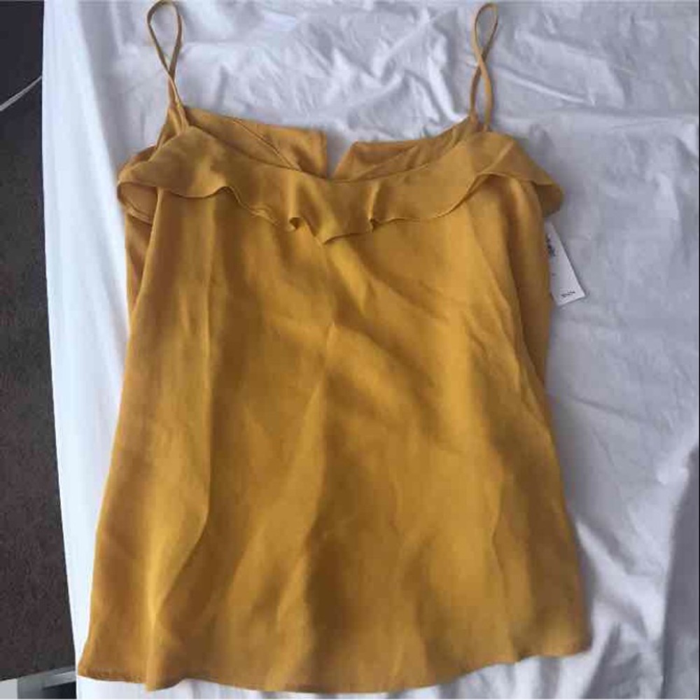 Golden Mustard Summer Top