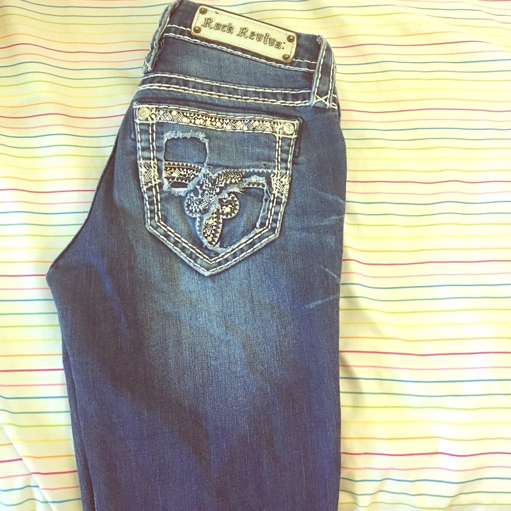 Size 26 rock revival boot cut