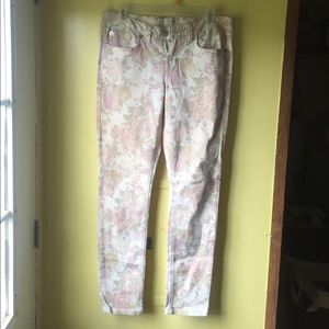 Seven7 floral jeans
