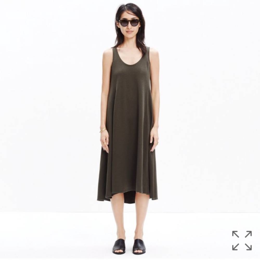 EUC Madewell Tank Swing Dress