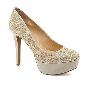 Gianni Bini Vannah Stud Rhinestone Platform Pumps