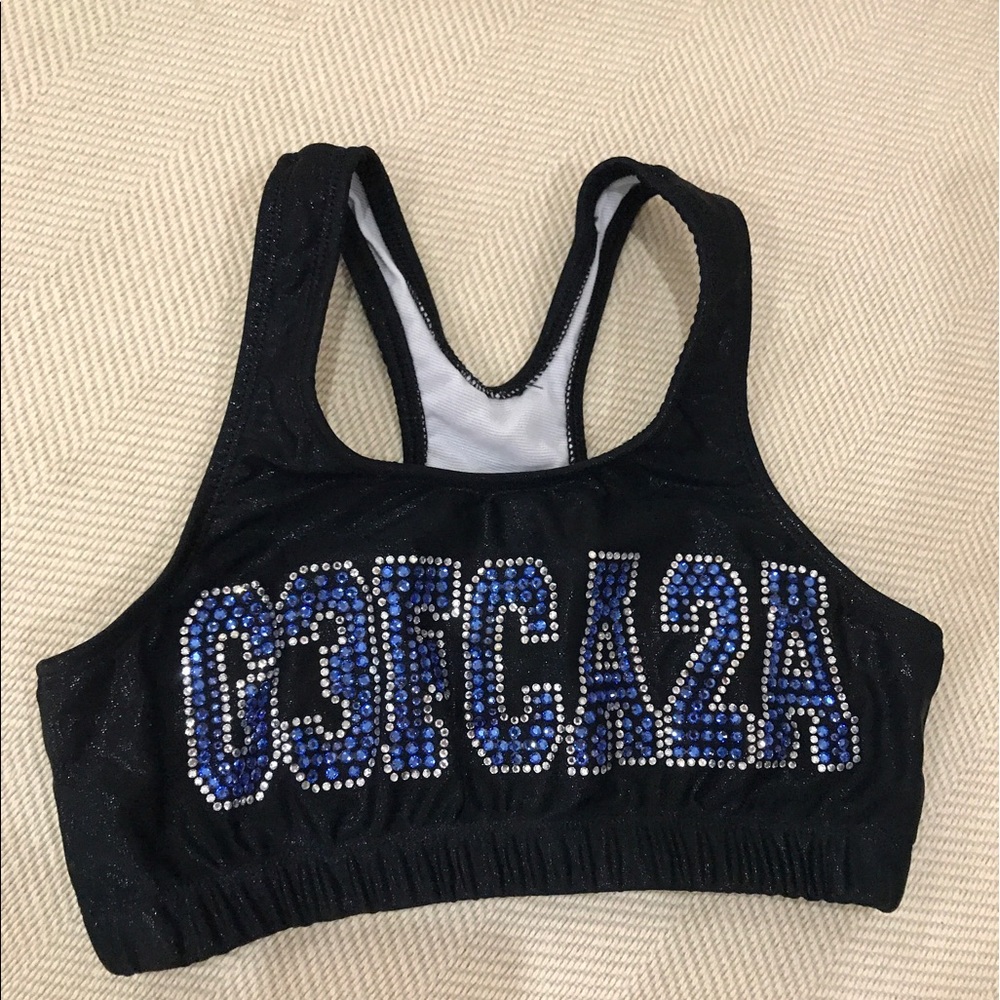 AS G3FCA2A Cheer athletics custom sports bra.