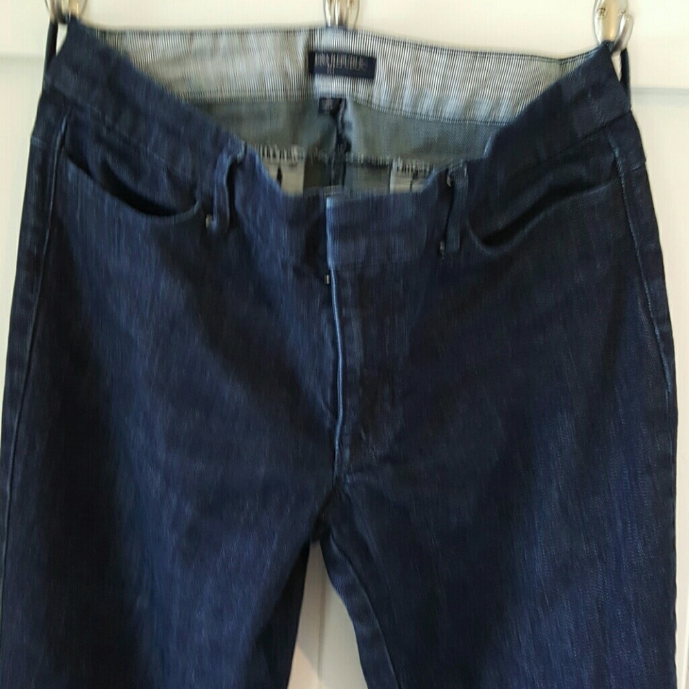 BANANA  REPUBLIC  SZ 10 DARK DENIM JEANS   NiCe