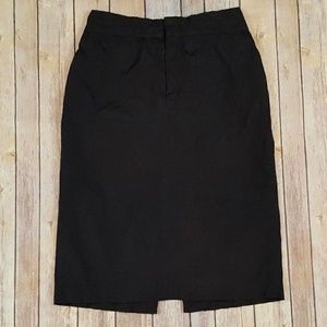 Gucci skirt straight black size 38 above the knee
