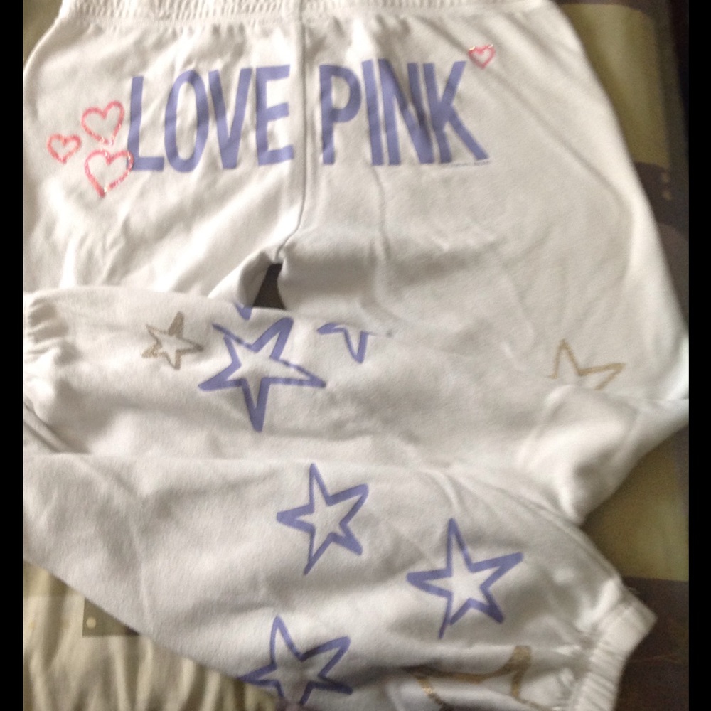 S-p VS Pink sweatpants.