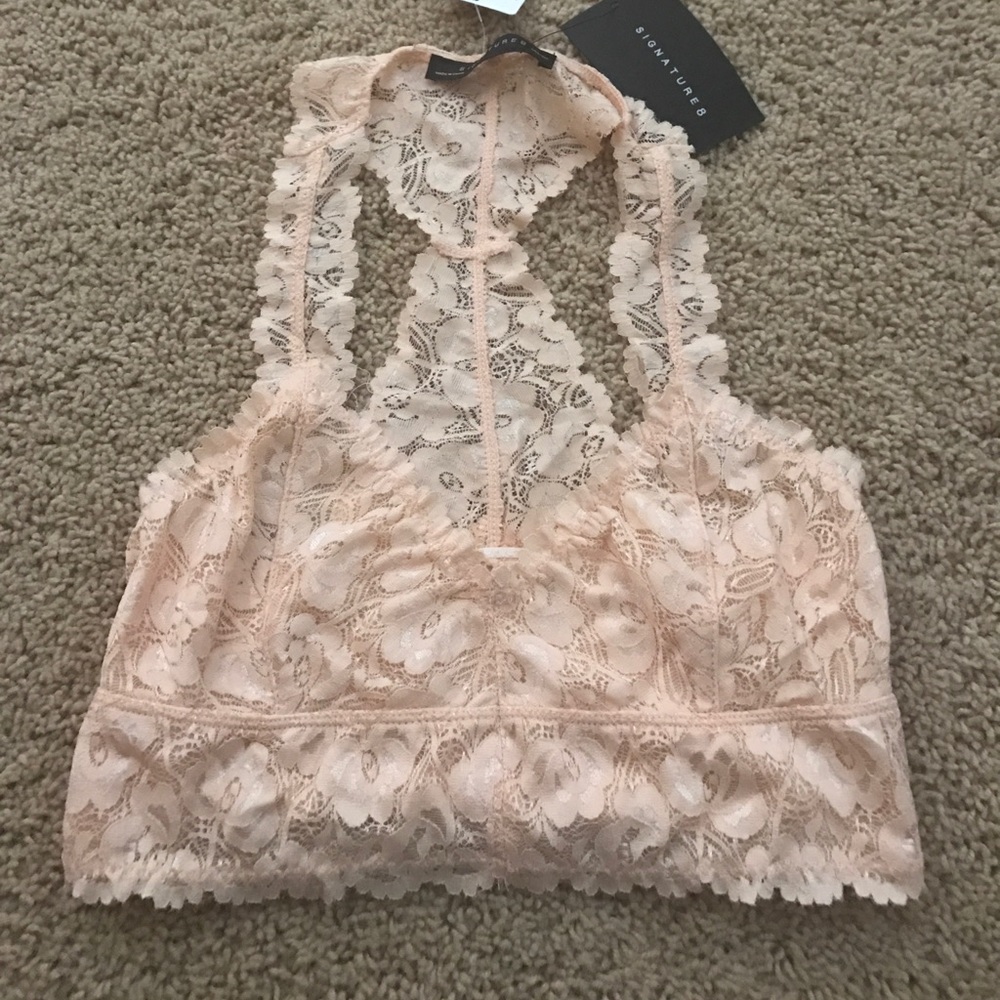 Lace Bralette Size Medium NWT