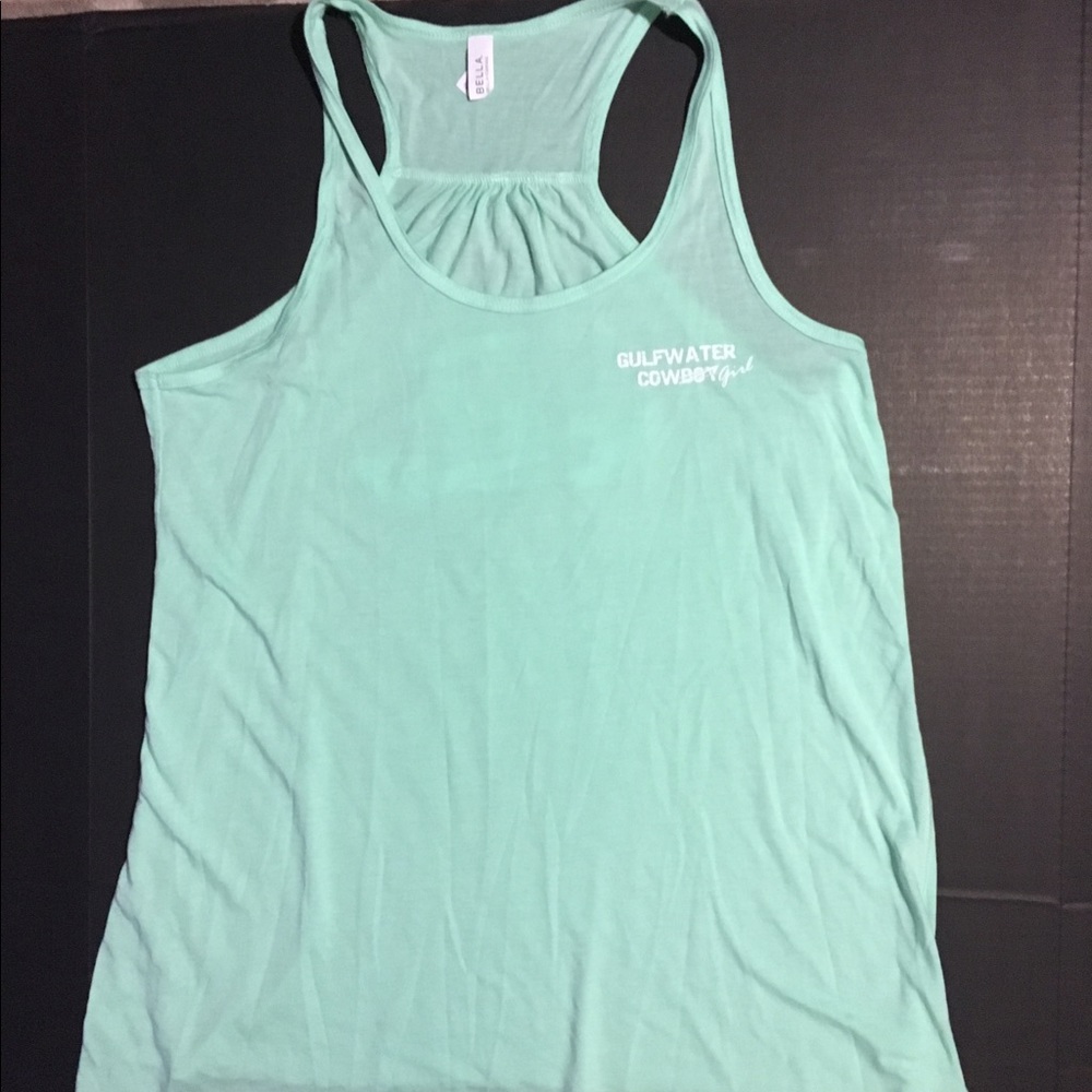 Gulfwater Cowgirl Bella tank tops