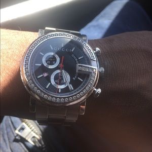 Diamond Gucci watch
