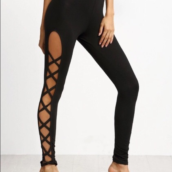 🖤 SOLD OUT - SEXY YOGA PANTS | LEGGINGS | CRISS🖤 - Picture 2 of 3