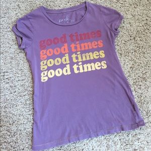 Peek brand girls' tee