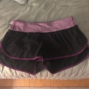 Lululemon Speed Short running shorts