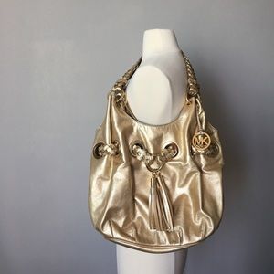 Michael Kors Metallic Gold Shoulder bag