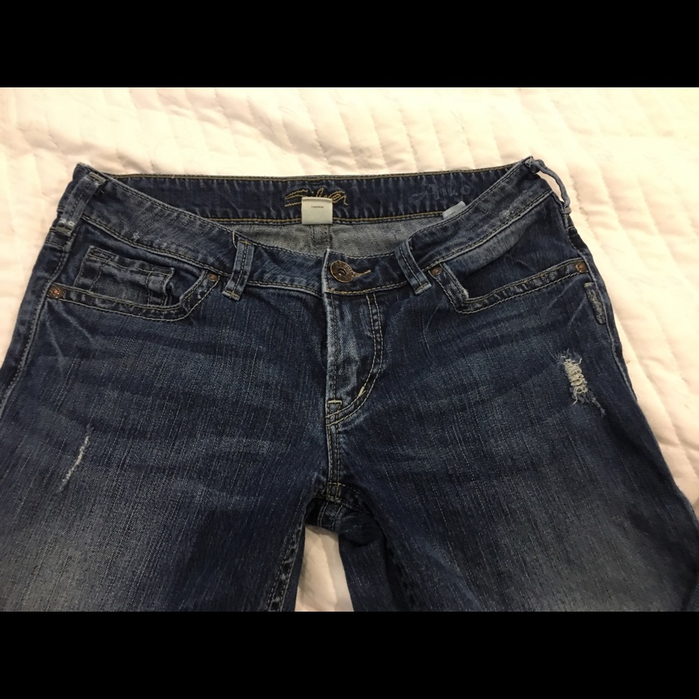 Silver jeans