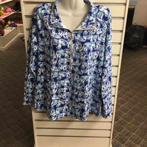 Lilly Pulitzer half zip