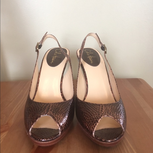 Cole Haan Shoes - Cole Haan Nike Air Sling Copper Croc 9 1/2B