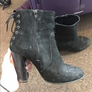 Steve Madden black booties