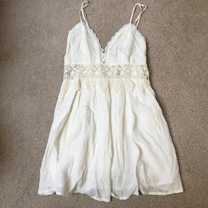 White Backless Tobi Dress