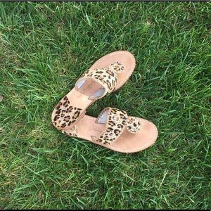 Leopard Jack Rogers! Only worn a few times!