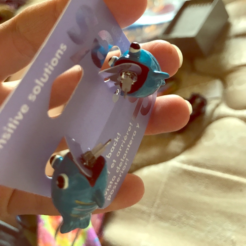 Fish earrings