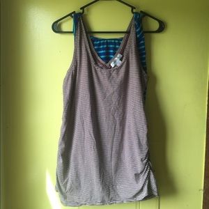 TWO maternity tanks