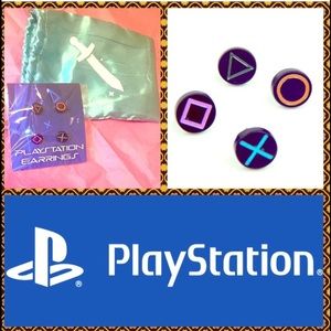 NEW PlayStation 4 pack Controller Button earrings