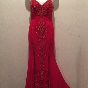 Brand New Sherri Hill Prom Dress (wore once)