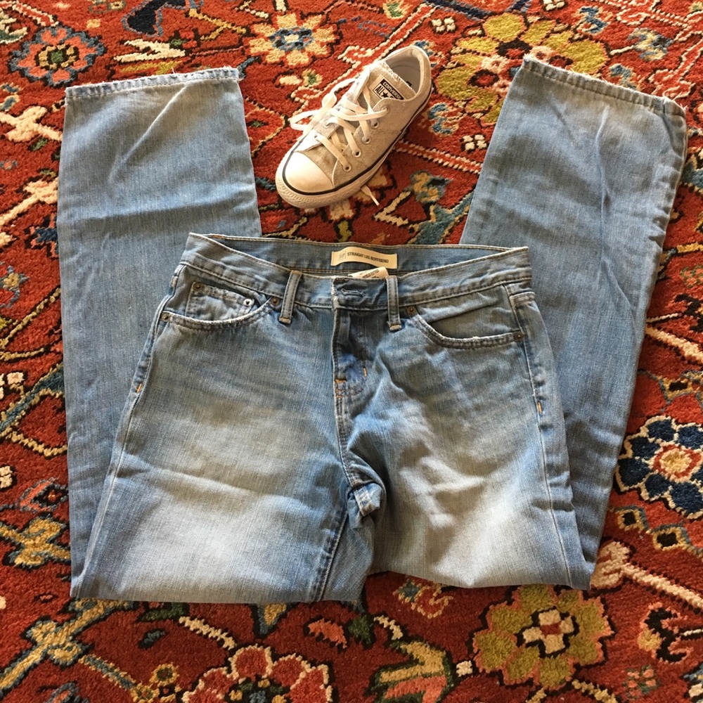 Gap Straight Leg Boyfriend size 6a