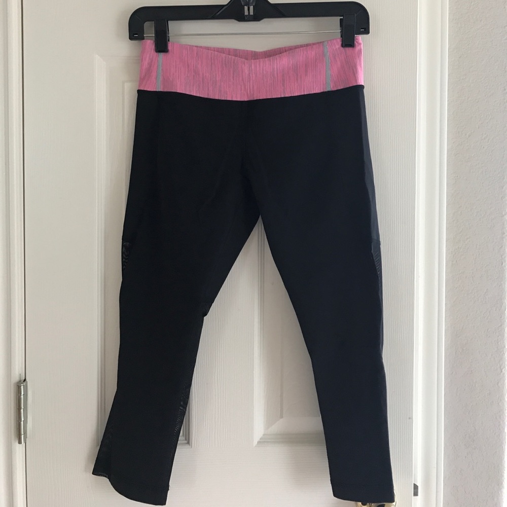 Lululemon Mesh Crop Leggings