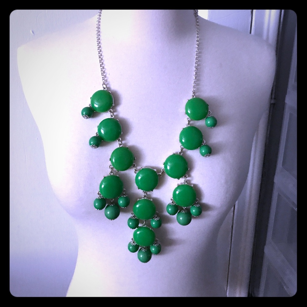 Silvertone Ststement Necklace