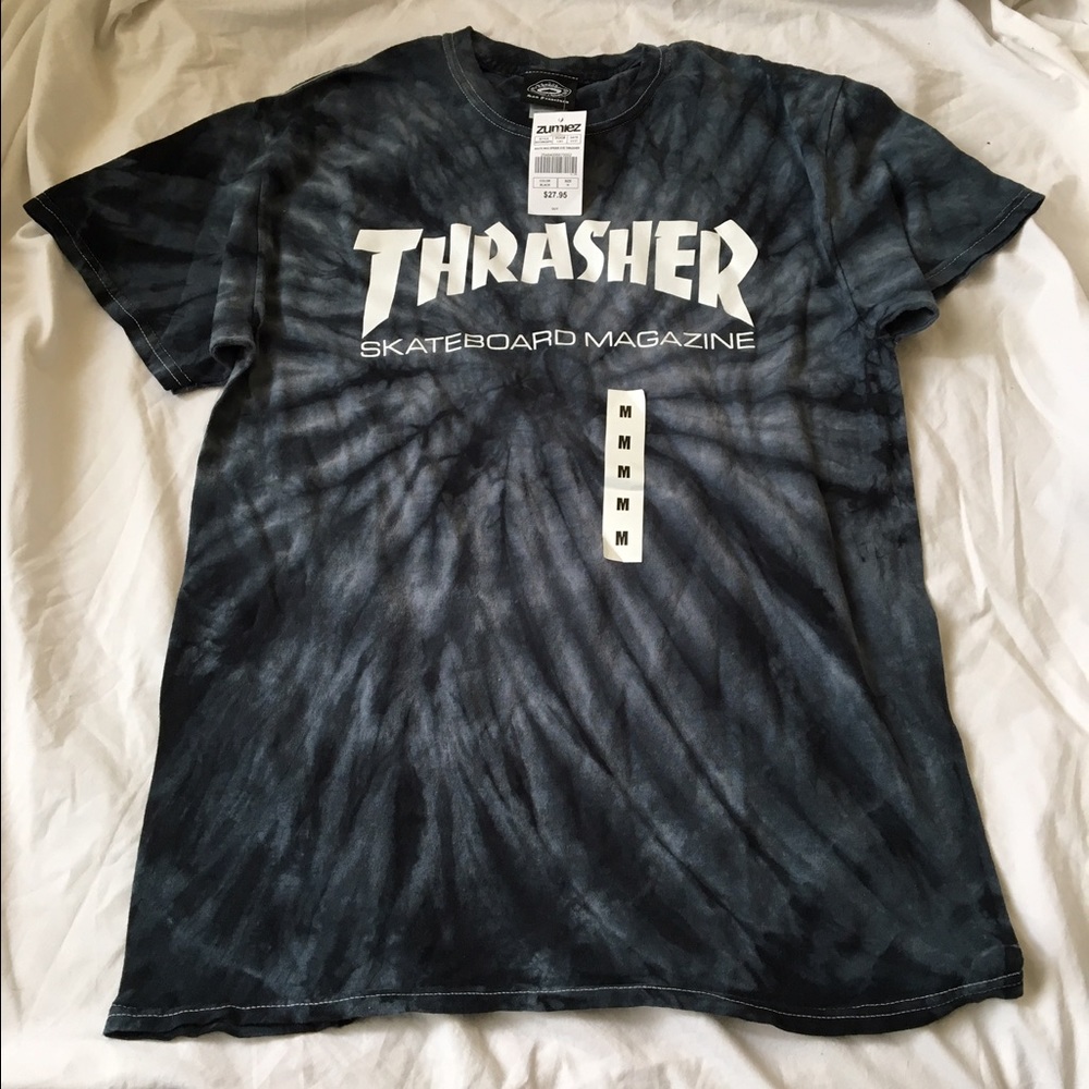 NWT tie dye thrasher tshirt/tee