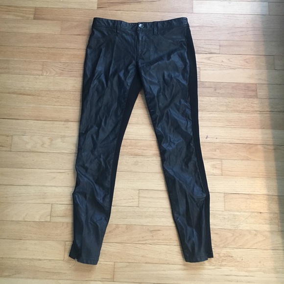 Banana Republic leather pants/leggings - Picture 1 of 3
