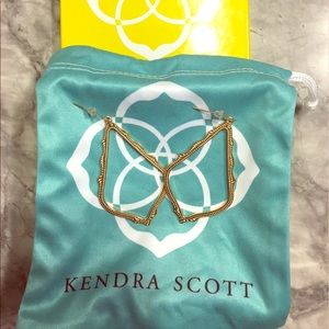 Rose Gold Sophee Drop Earrings