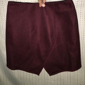 Burgundy Skirt ( Size 2)
