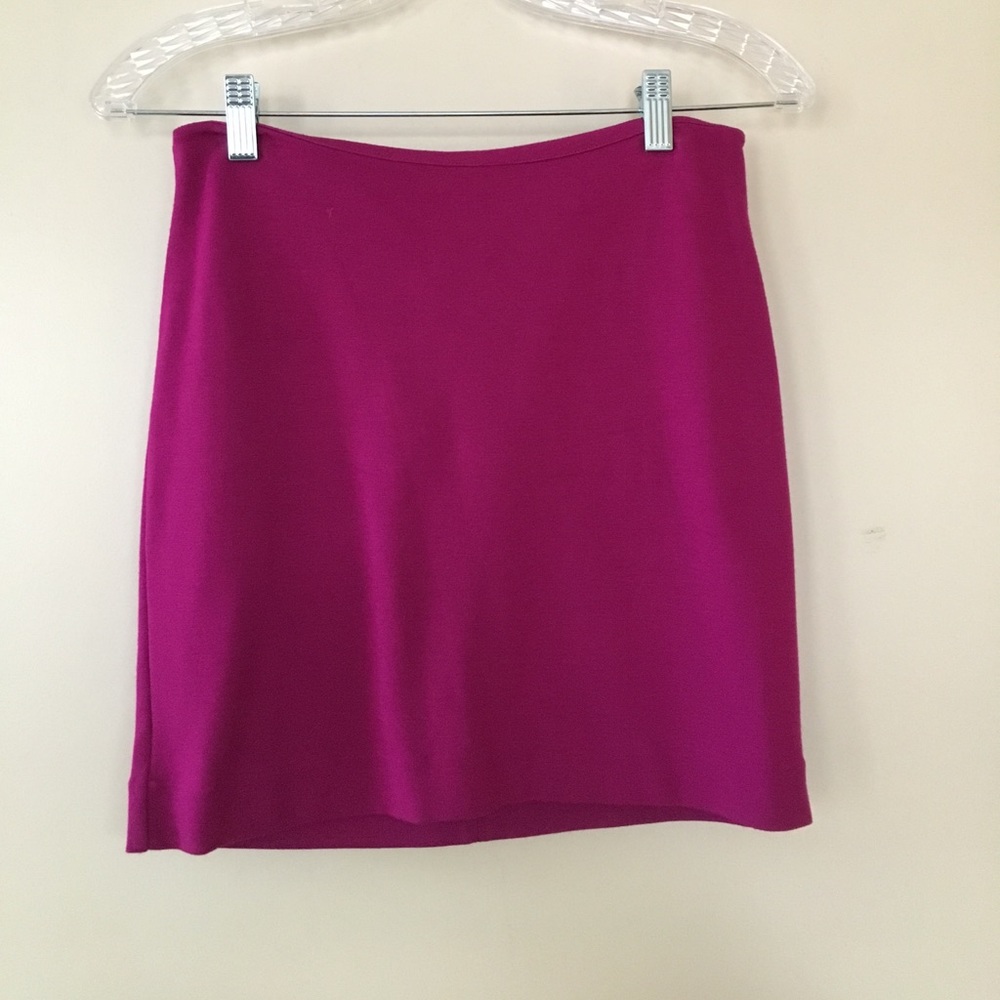 Magenta Express mini skirt